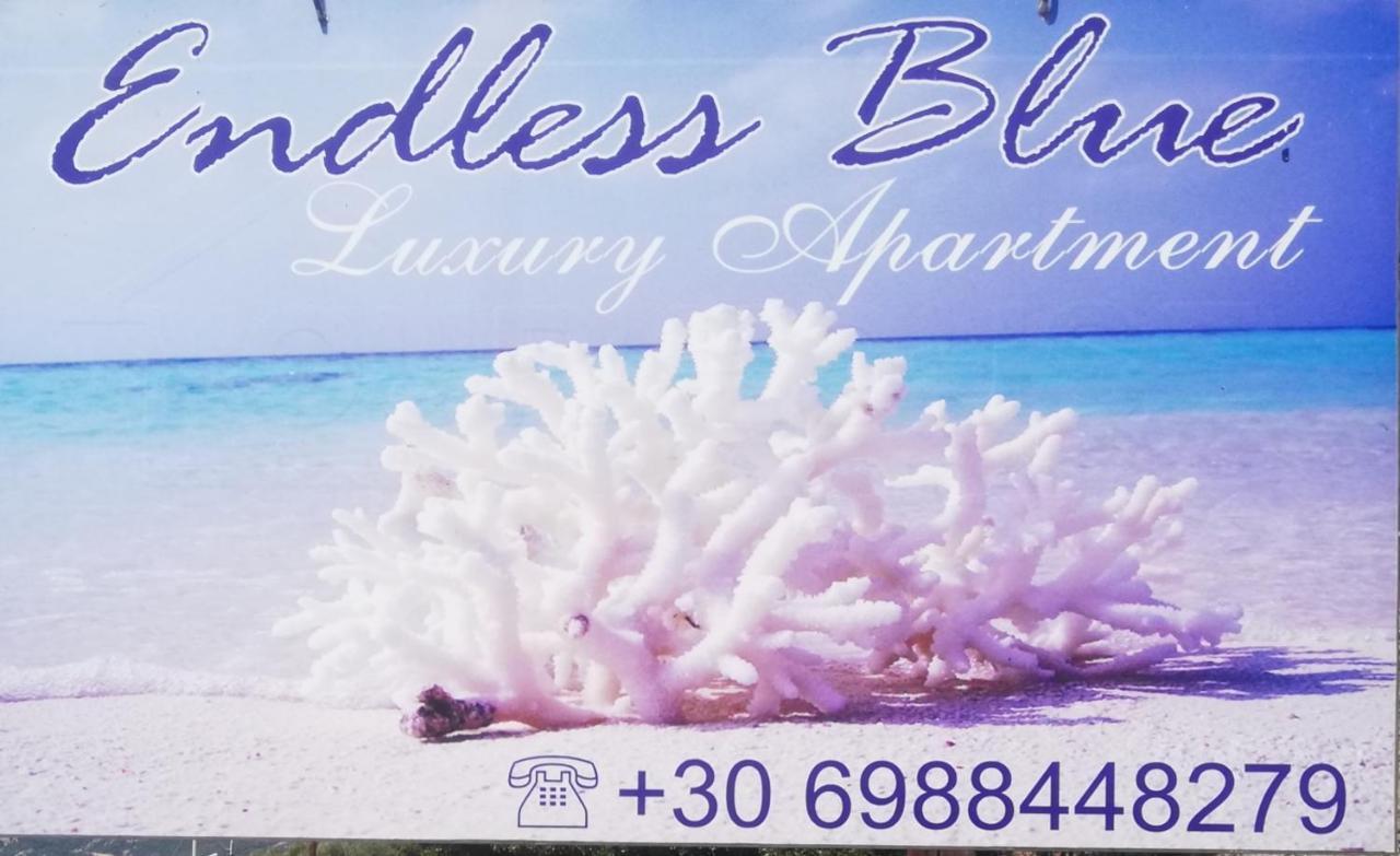 Endless Blue Lägenhet PalaiónTsiflíkion Exteriör bild